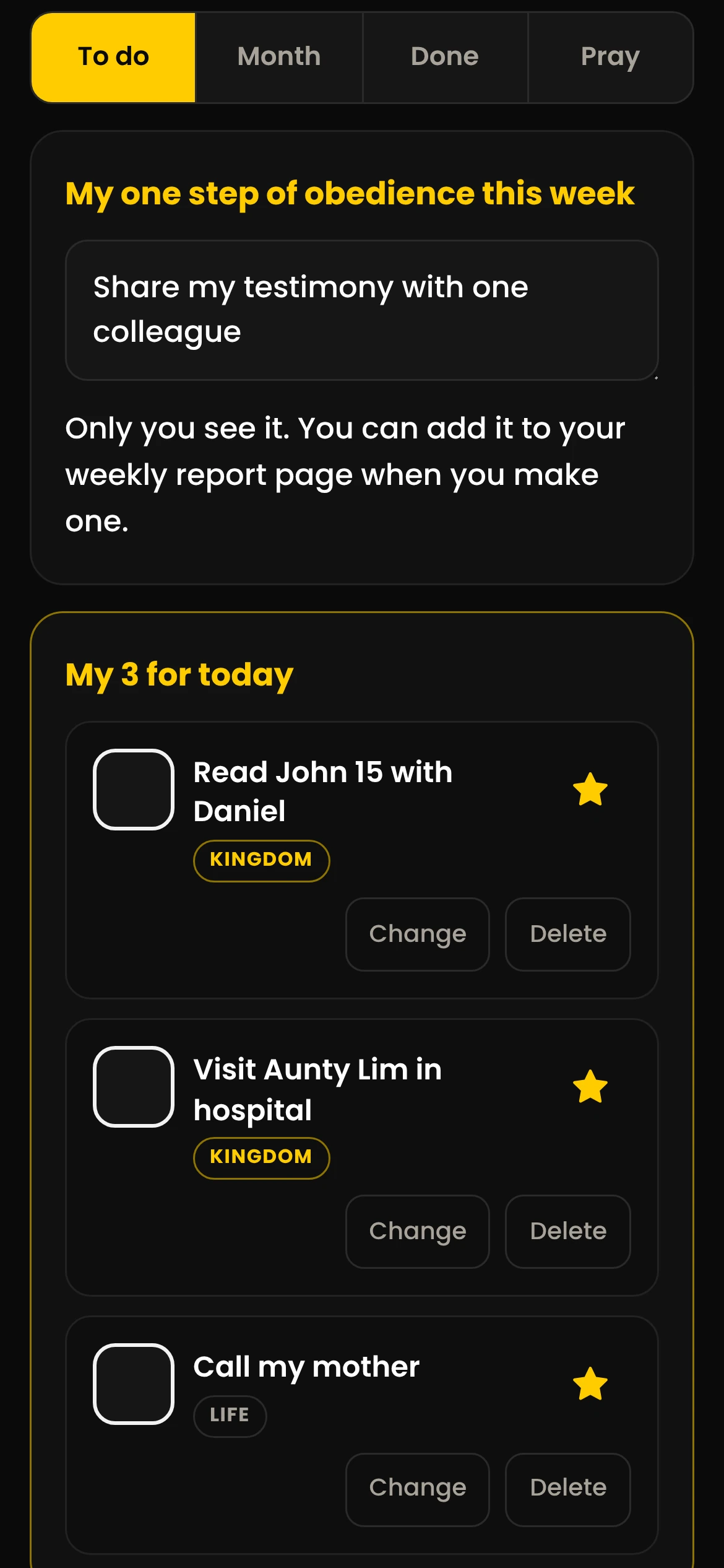 My Walk on a phone: Plan